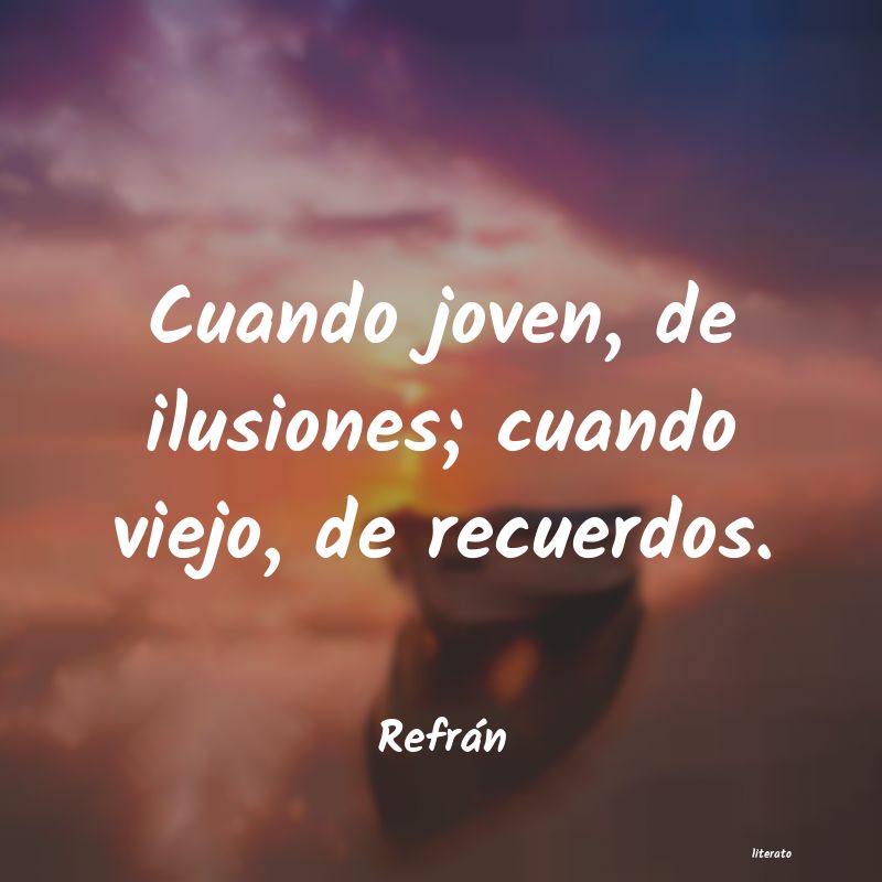 Frases de Refrán