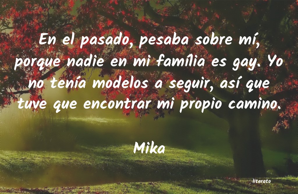 frases de Mika