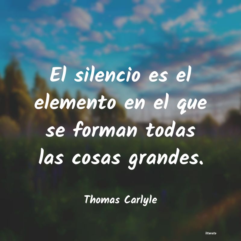 Frases de Thomas Carlyle