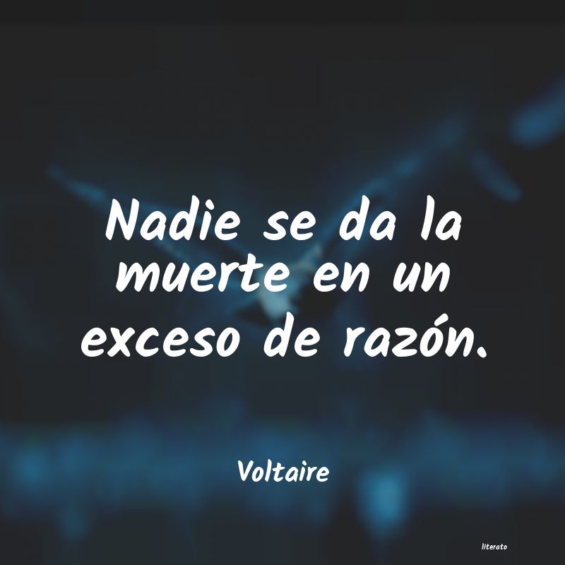 frases de Voltaire