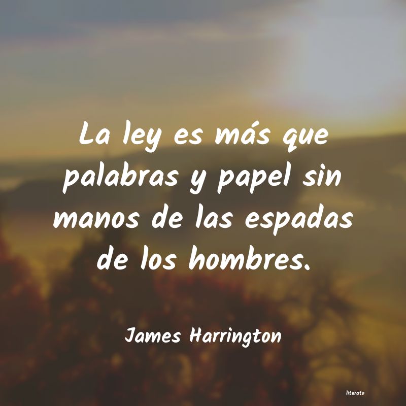 frases de James Harrington