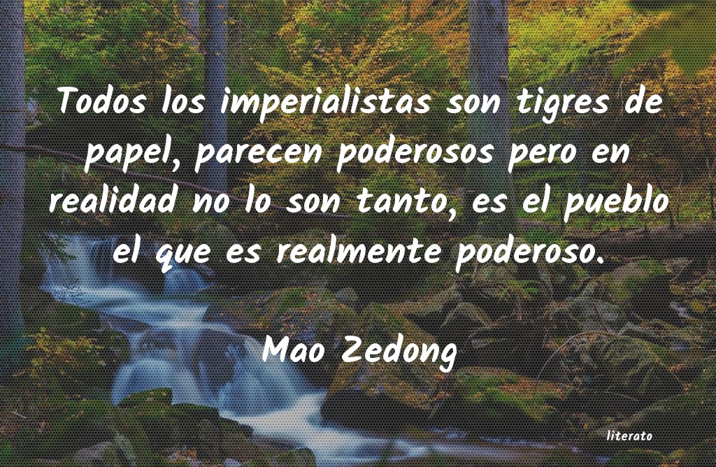 frases de Mao Zedong