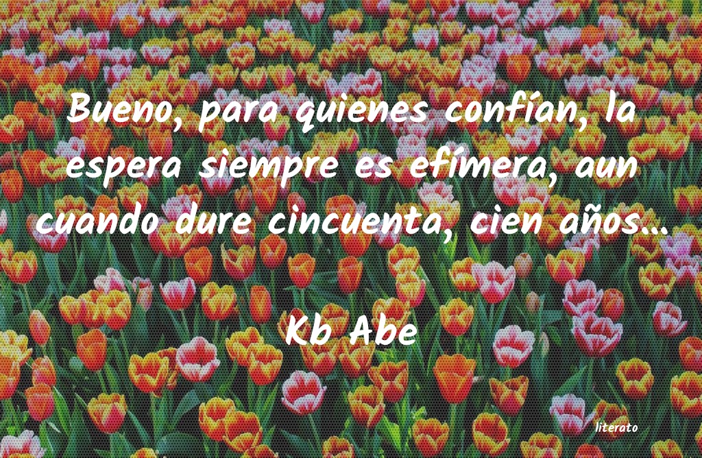 Frases de Kb Abe