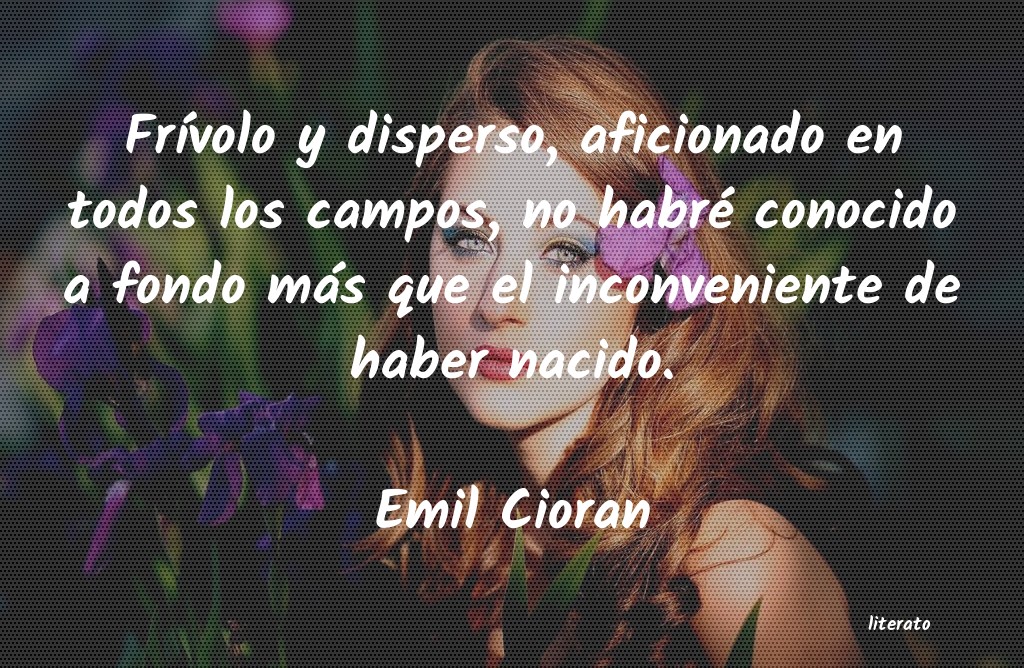 frases de Emil Cioran