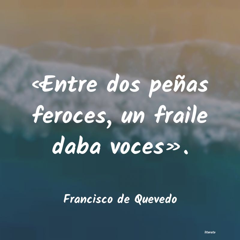 frases de Francisco de Quevedo