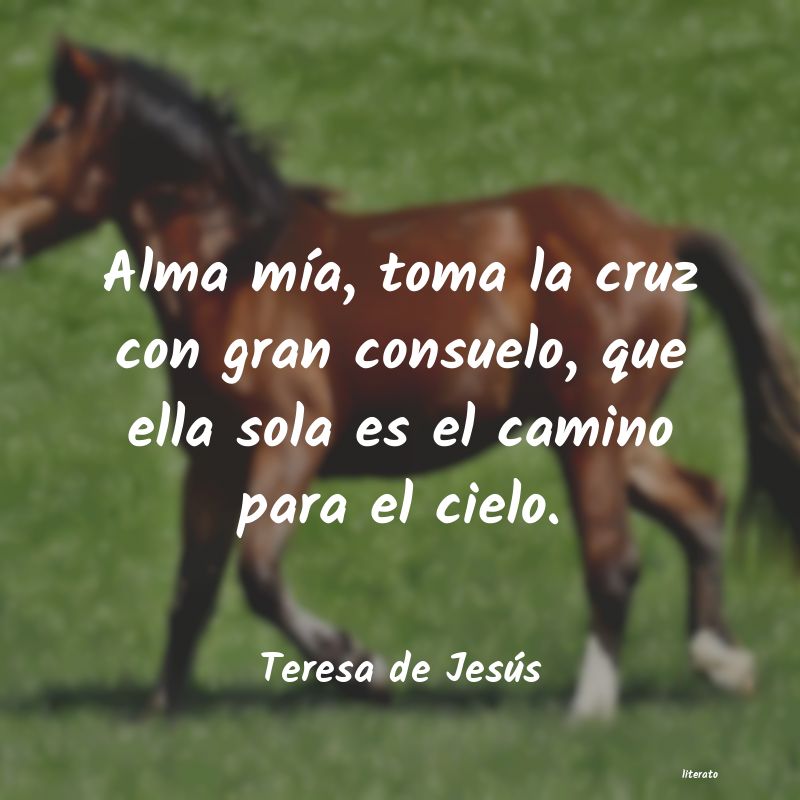 Frases de Teresa de Jesús