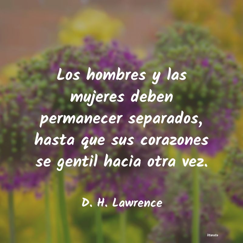 Frases de D. H. Lawrence