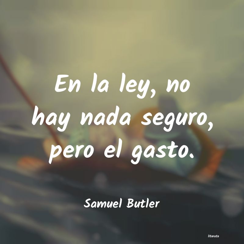 frases de Samuel Butler