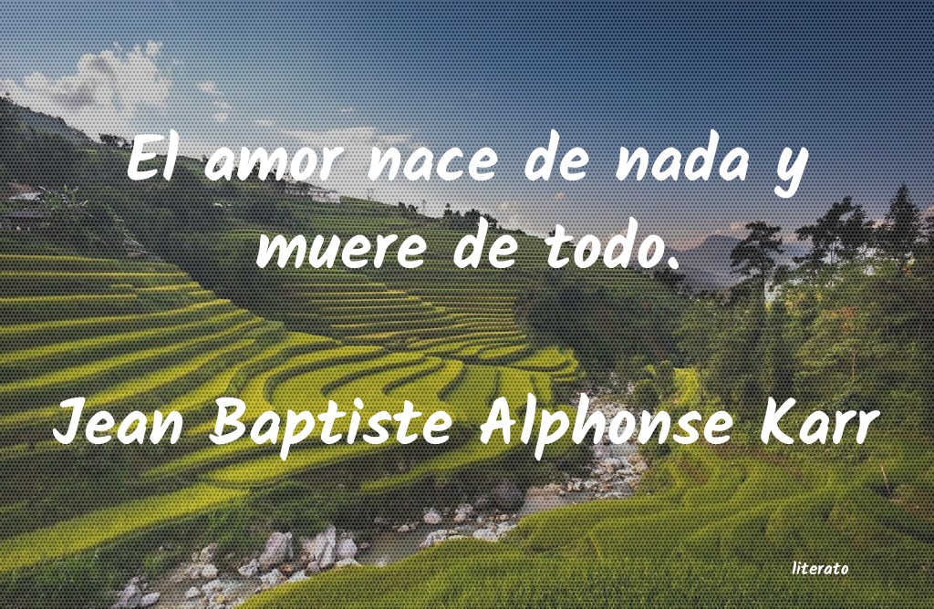 frases de Jean Baptiste Alphonse Karr