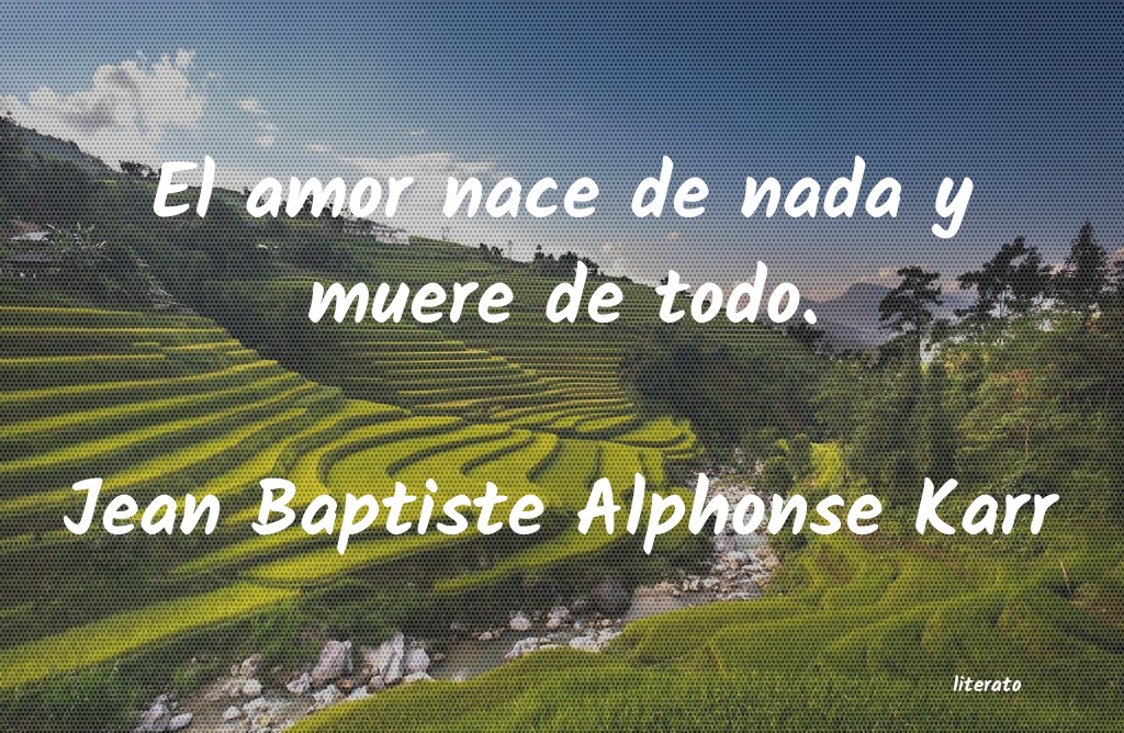 Frases de Jean Baptiste Alphonse Karr