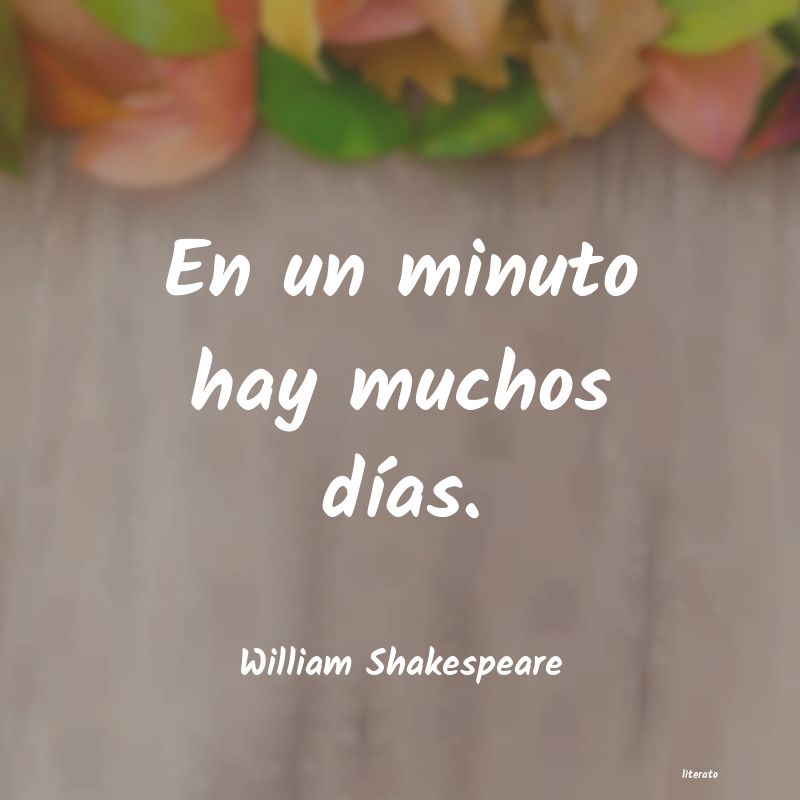 Frases de William Shakespeare