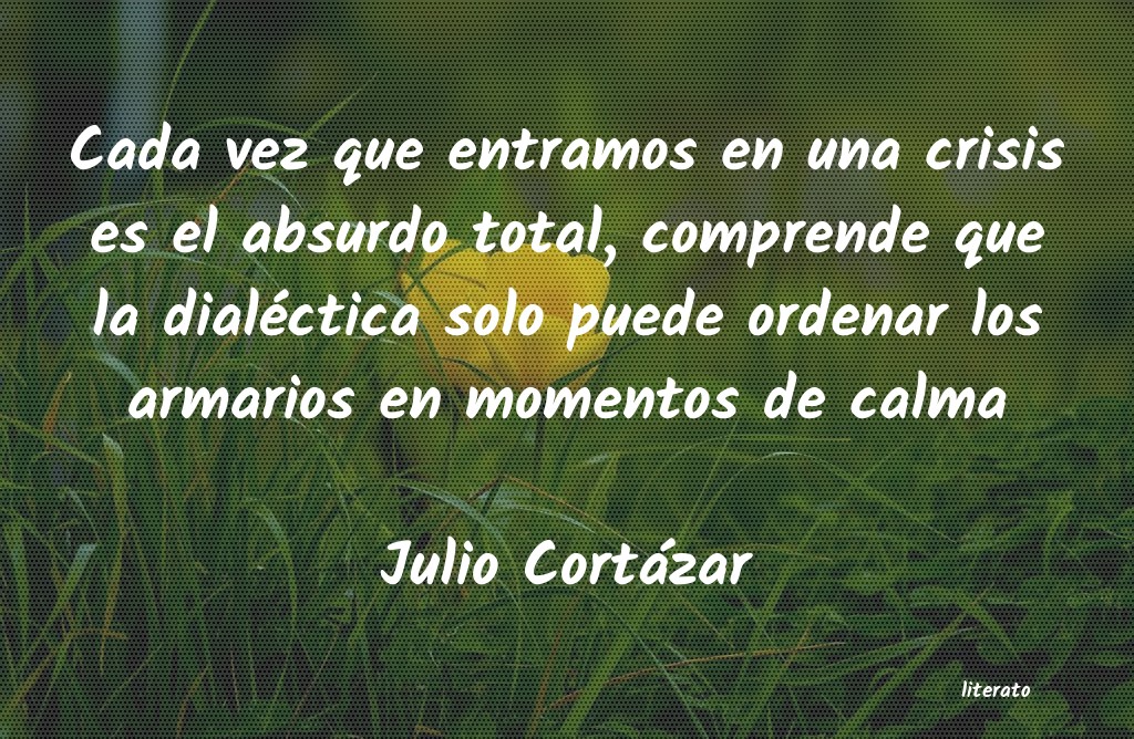 frases de Julio Cortázar