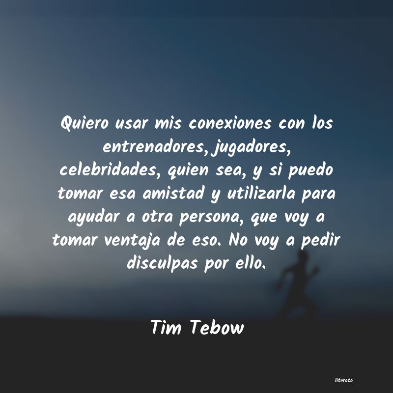 Frases de Tim Tebow