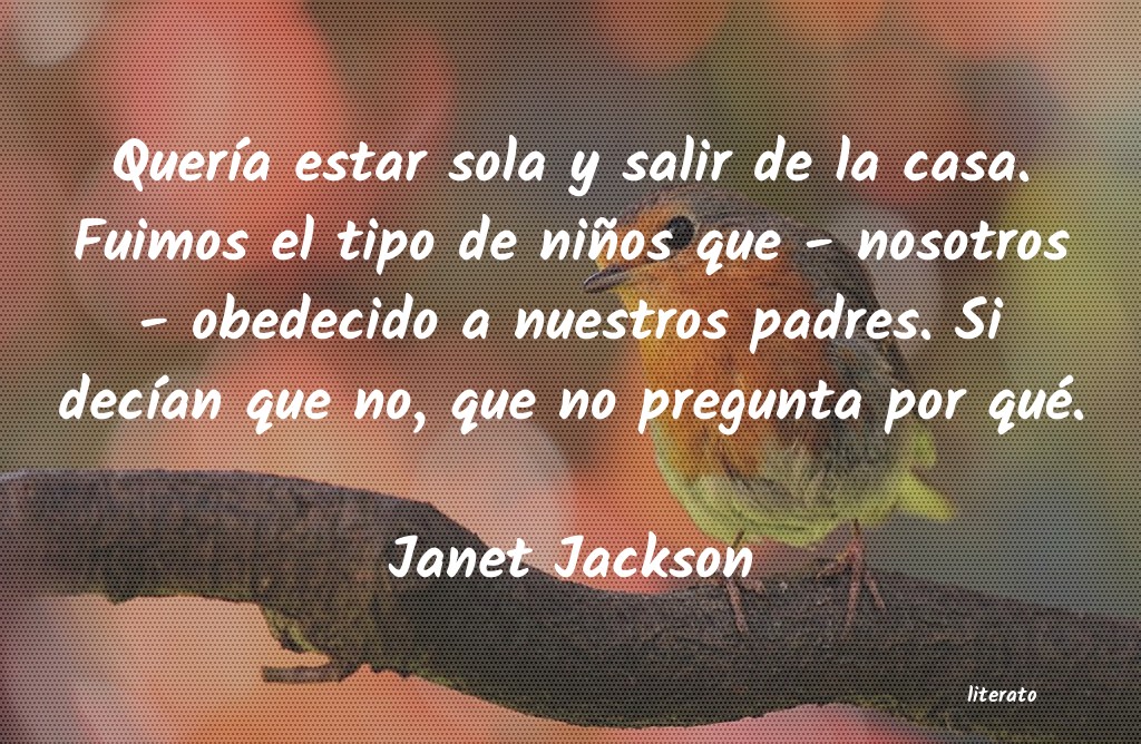 Frases de Janet Jackson