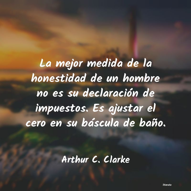 frases de Arthur C. Clarke