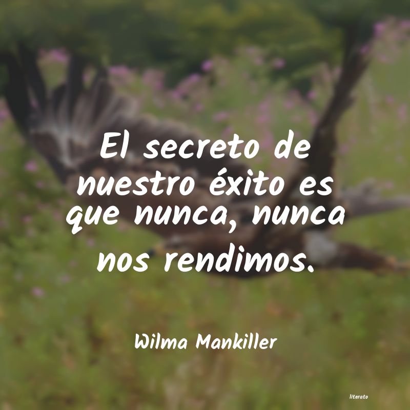 frases de Wilma Mankiller