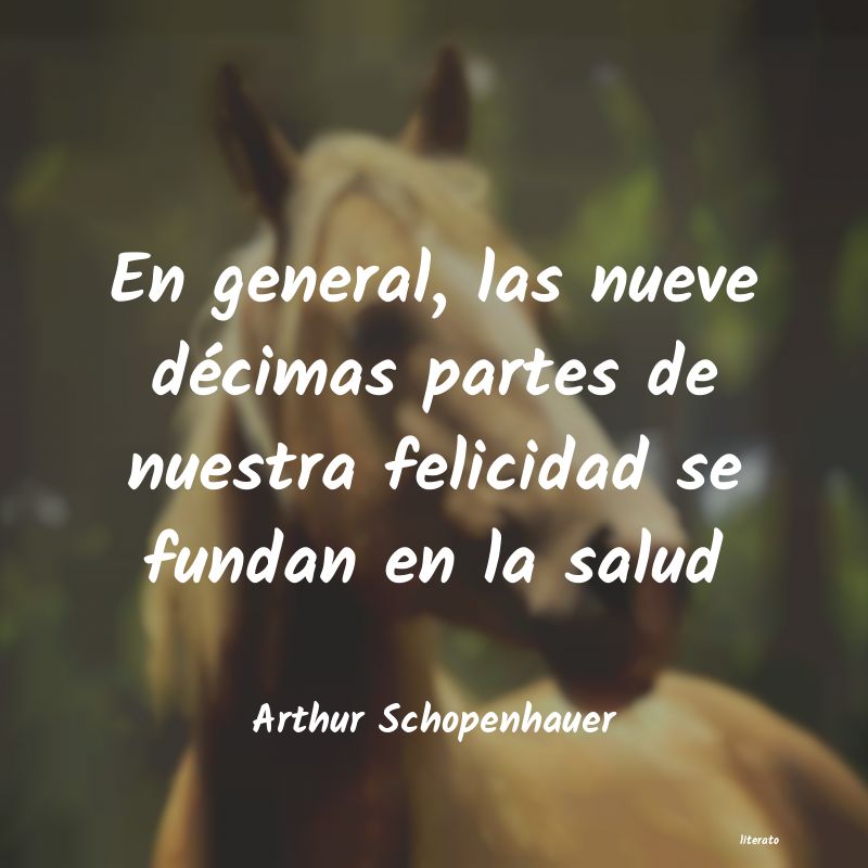 frases de Arthur Schopenhauer