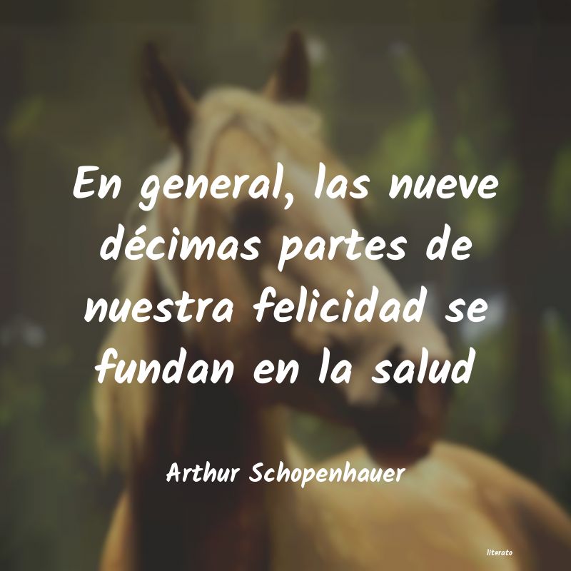 Frases de Arthur Schopenhauer