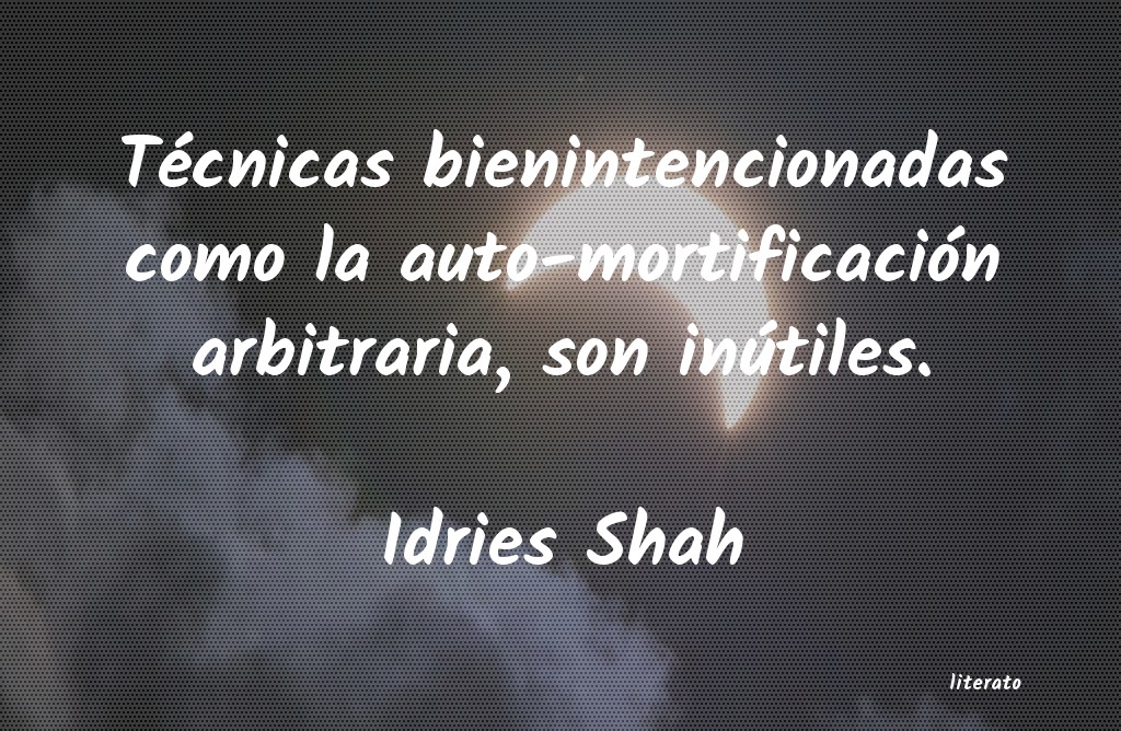 frases de Idries Shah