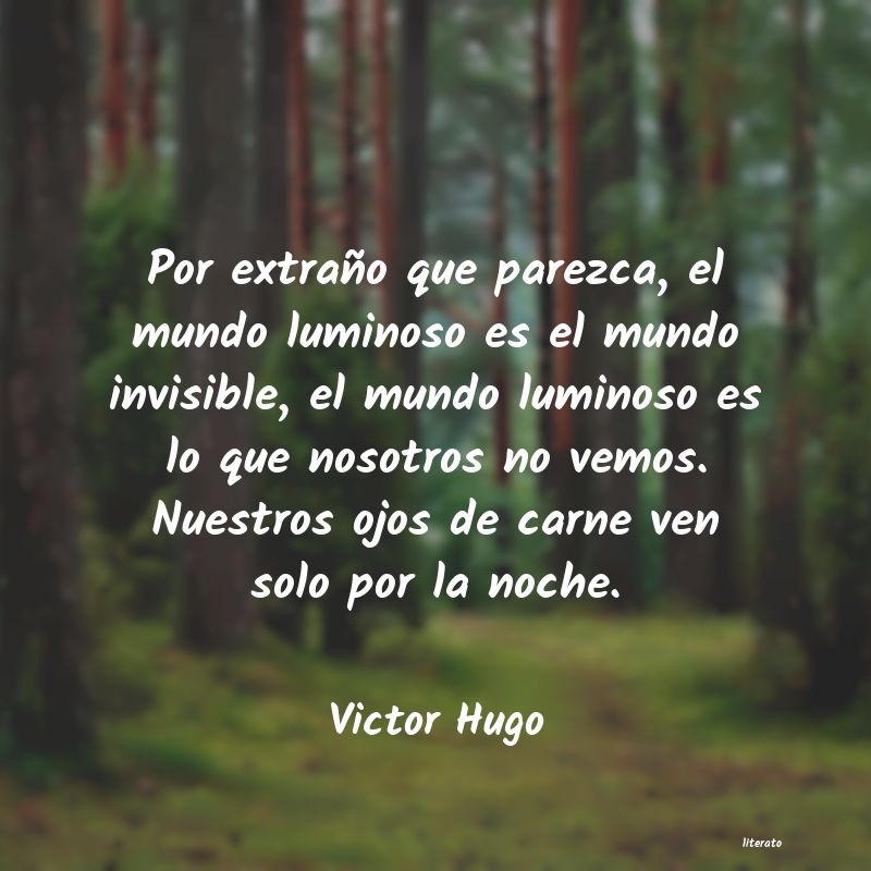 frases de Victor Hugo