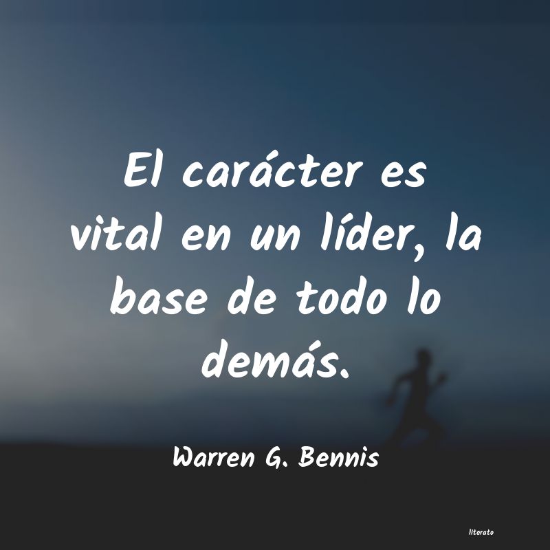 Frases de Warren G. Bennis