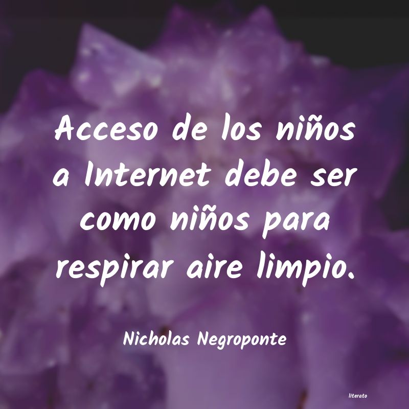 frases de Nicholas Negroponte