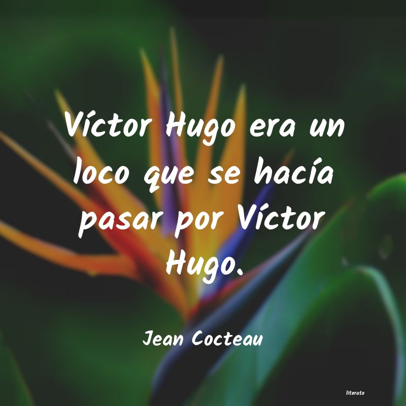 frases de Jean Cocteau