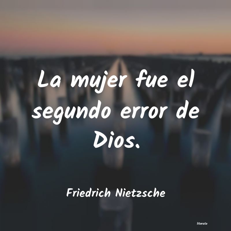 Frases de Friedrich Nietzsche