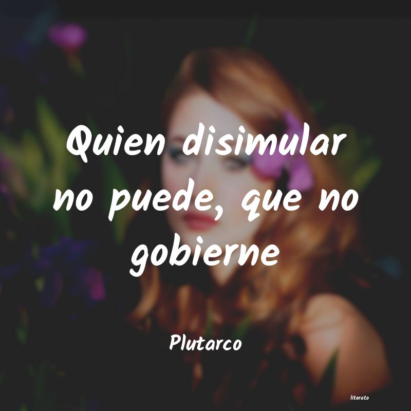 Frases de Plutarco