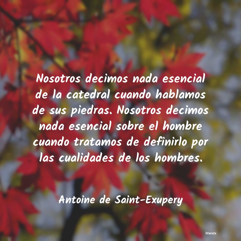 frases de Antoine de Saint-Exupery