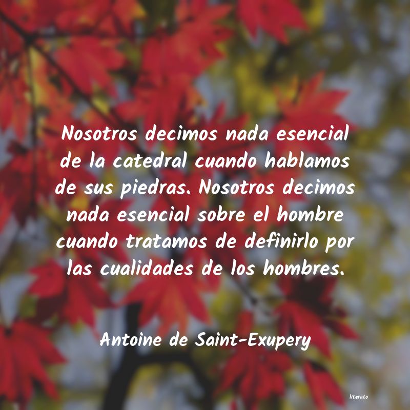 Frases de Antoine de Saint-Exupery