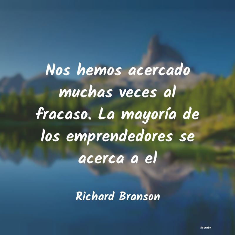 Frases de Richard Branson