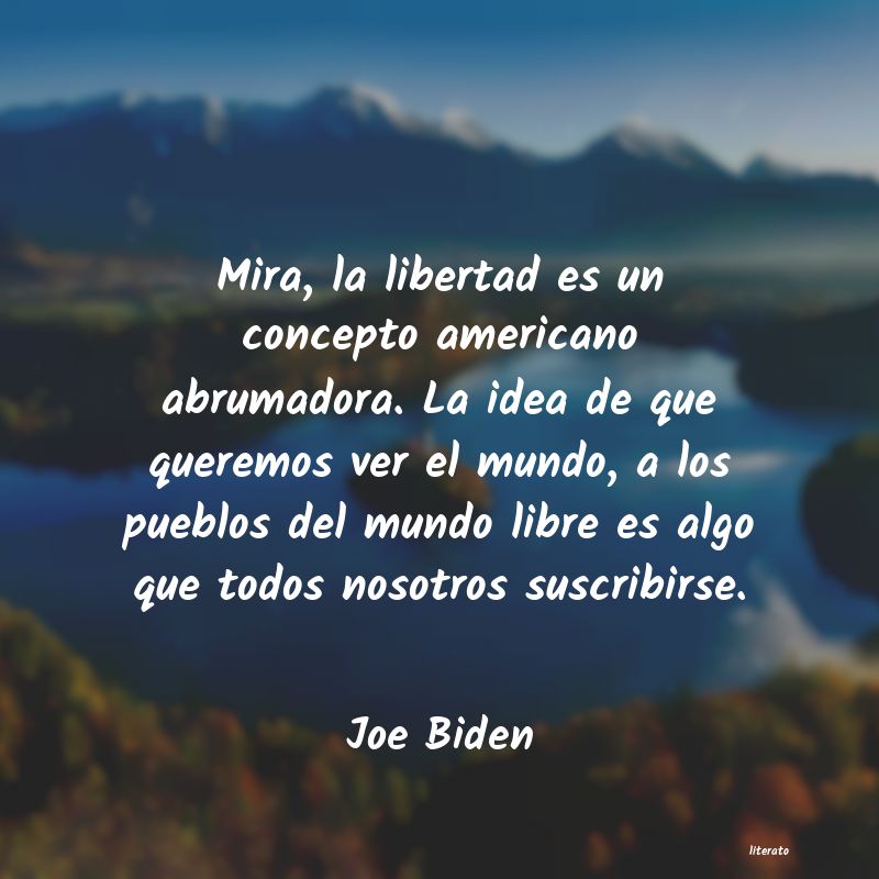 frases de Joe Biden