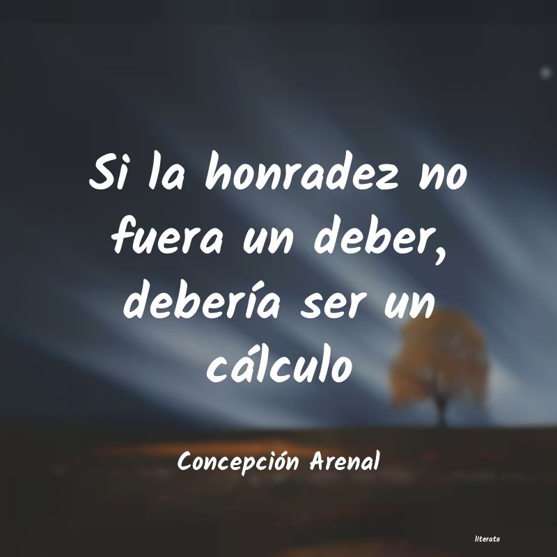 Frases de Concepción Arenal