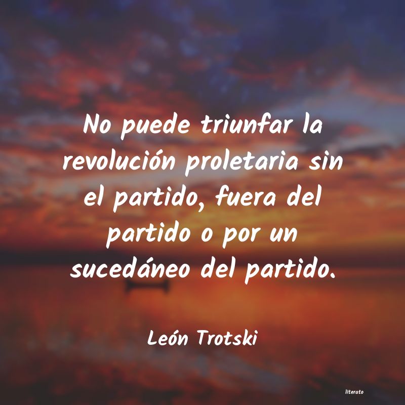 Frases de León Trotski