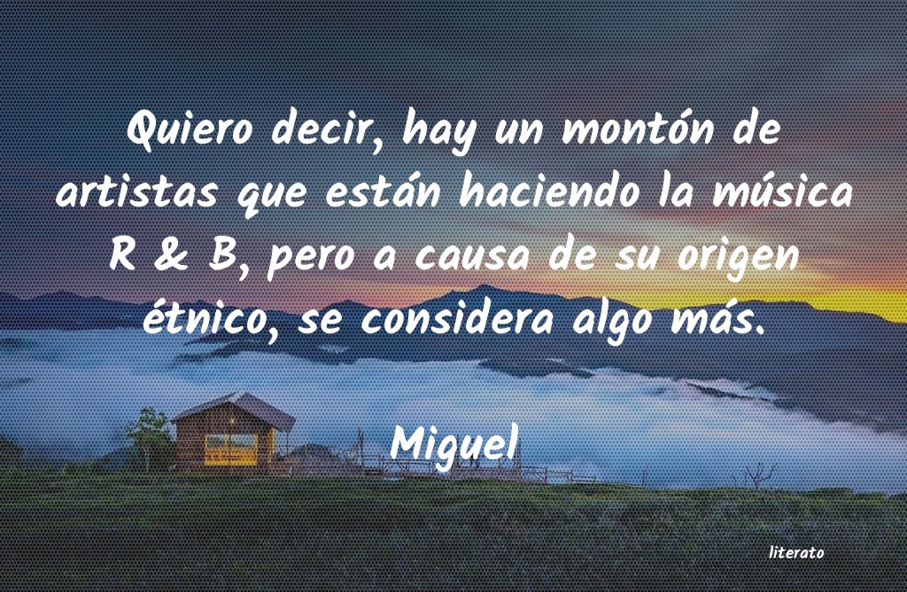 frases de Miguel