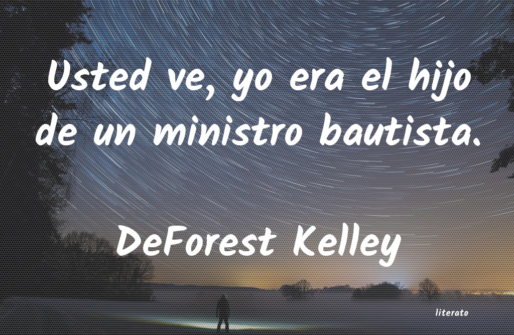 frases de DeForest Kelley