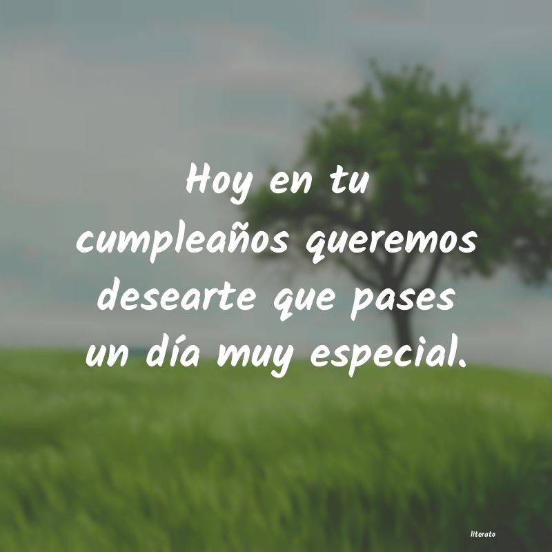 Frases de CumpleaÃ±os