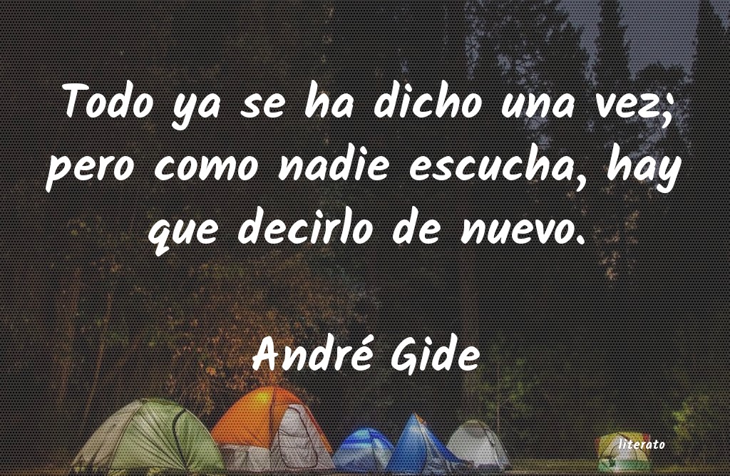 Frases de André Gide