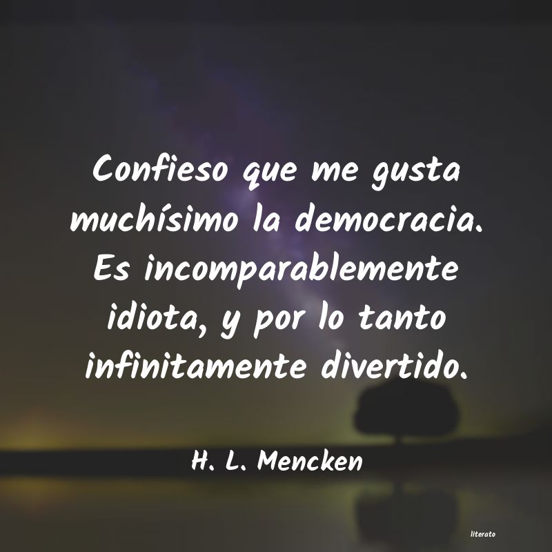 frases de H. L. Mencken