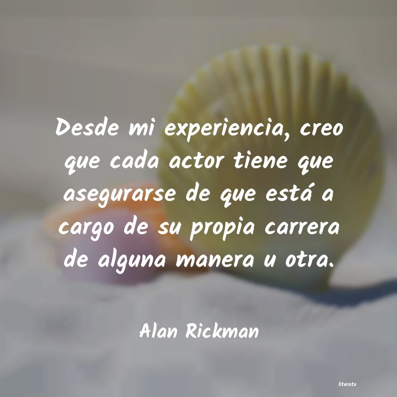 Frases de Alan Rickman