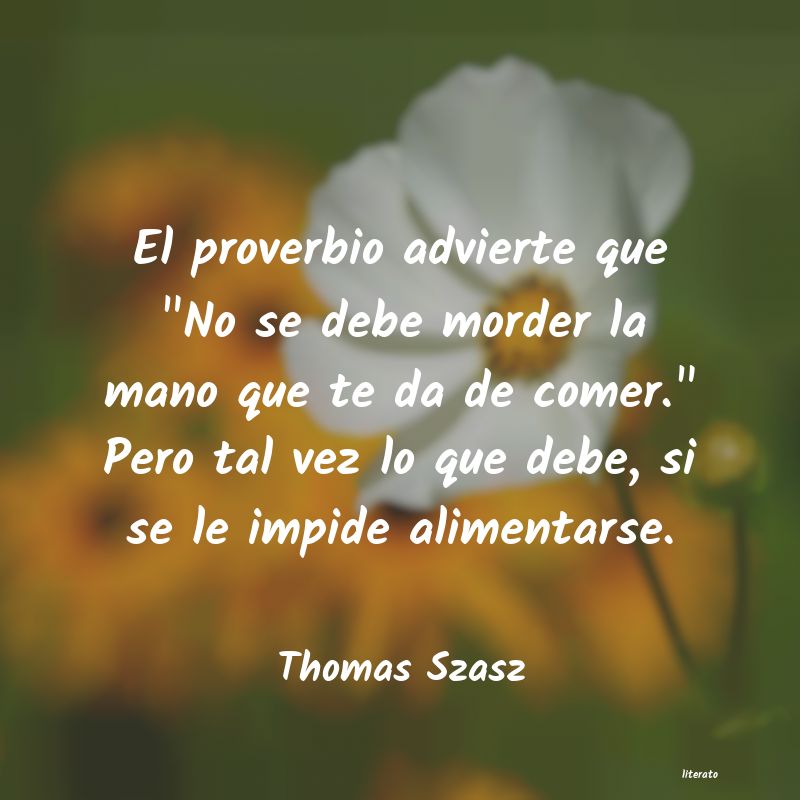 Frases de Thomas Szasz