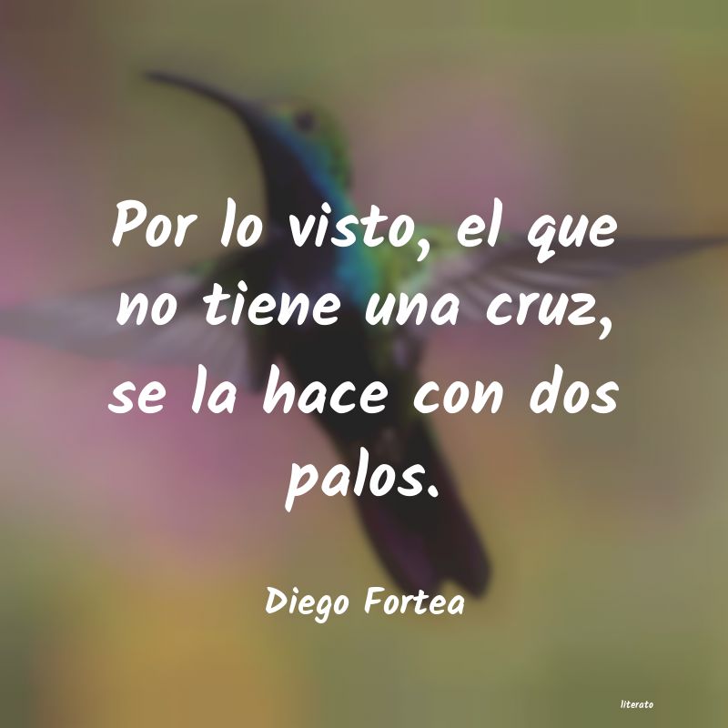 Frases de Diego Fortea