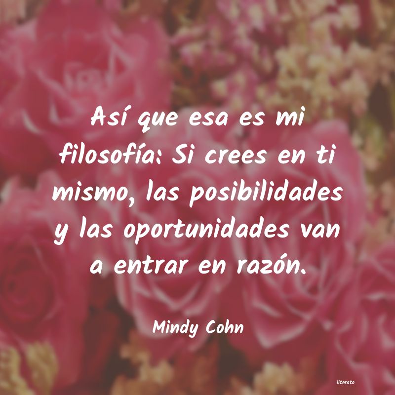 Frases de Mindy Cohn