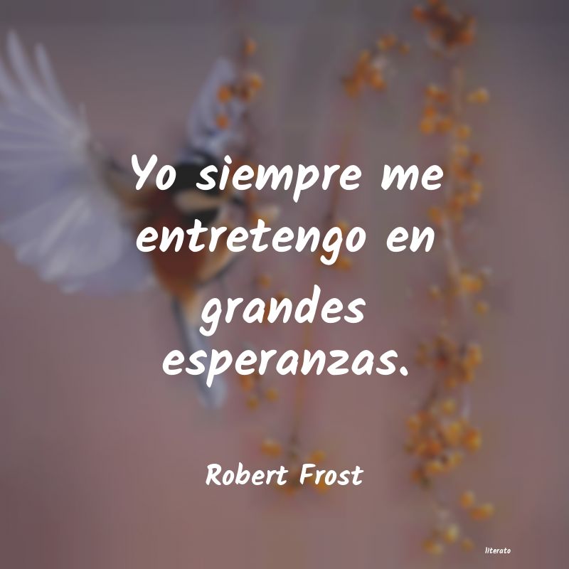 frases de Robert Frost