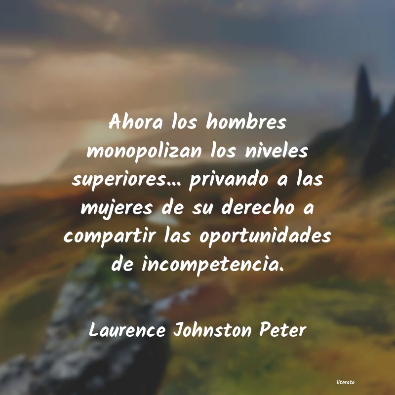 frases de Laurence Johnston Peter