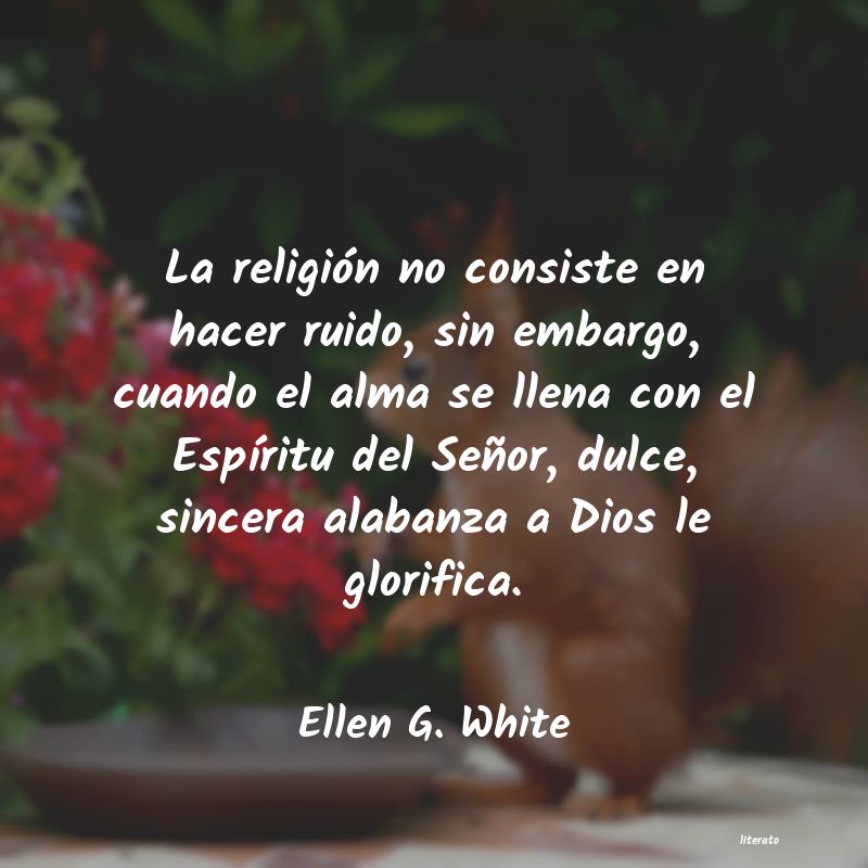 frases de Ellen G. White