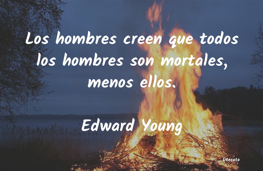 frases de Edward Young