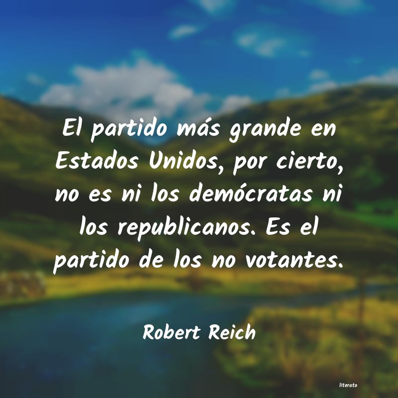 frases de Robert Reich