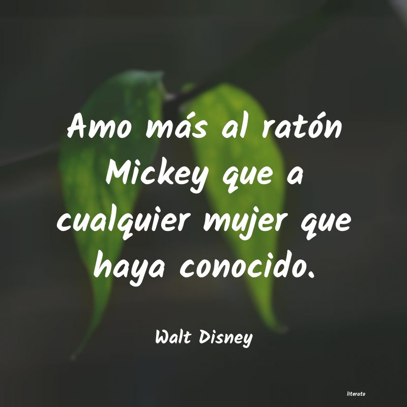 frases de Walt Disney